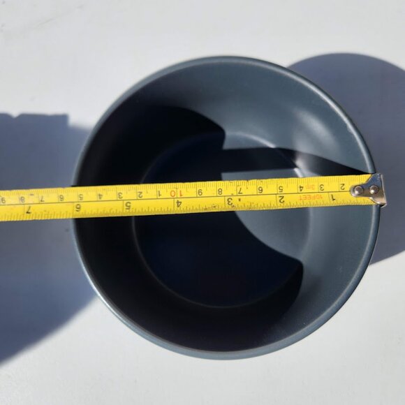 NEW Stone Lain Stoneware Round Bowl Dinnerware Gray Replacement Matte Minimalist - Picture 9 of 12